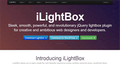 Desktop Screenshot of ilightbox.net